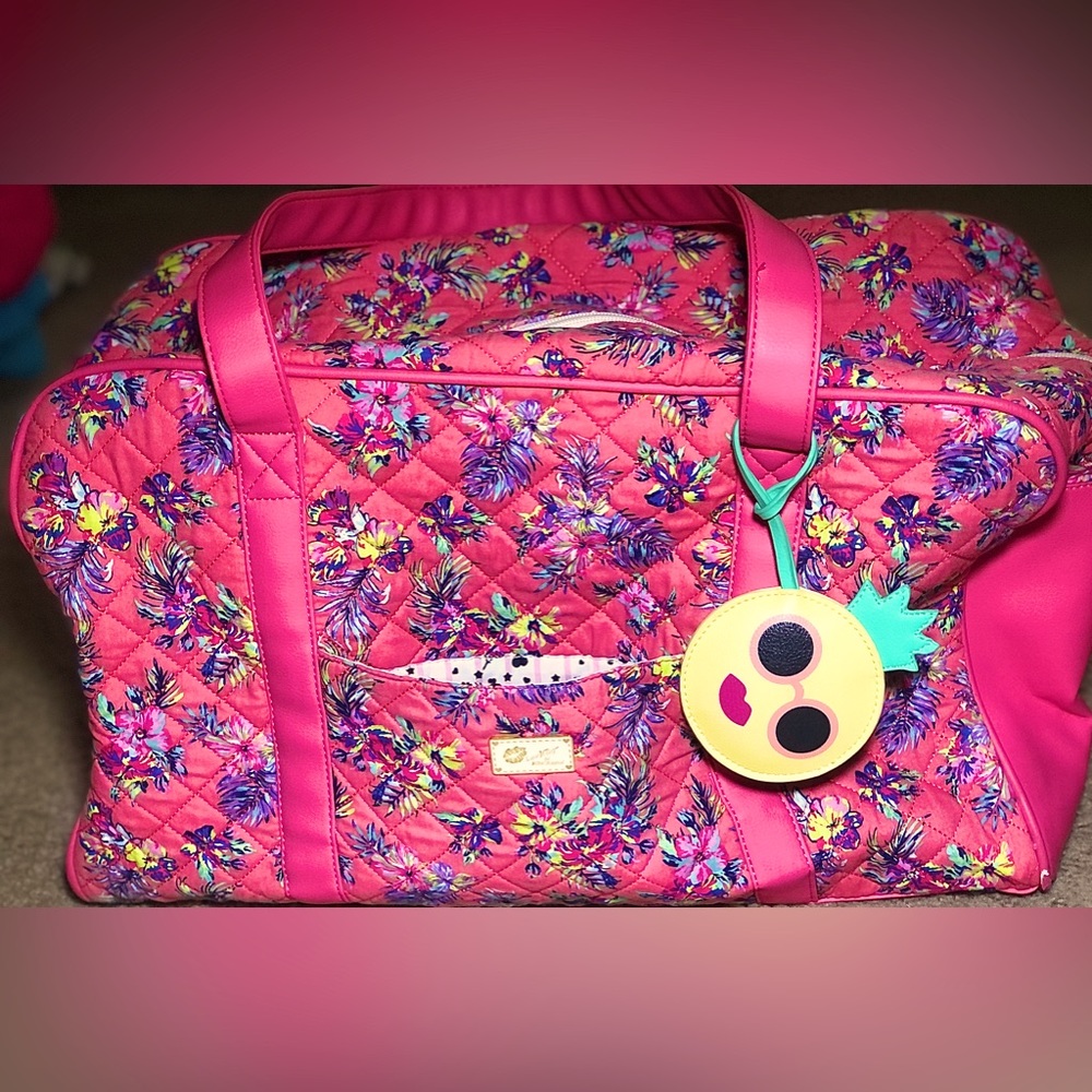 Betsy Johnson Floral Weekender
